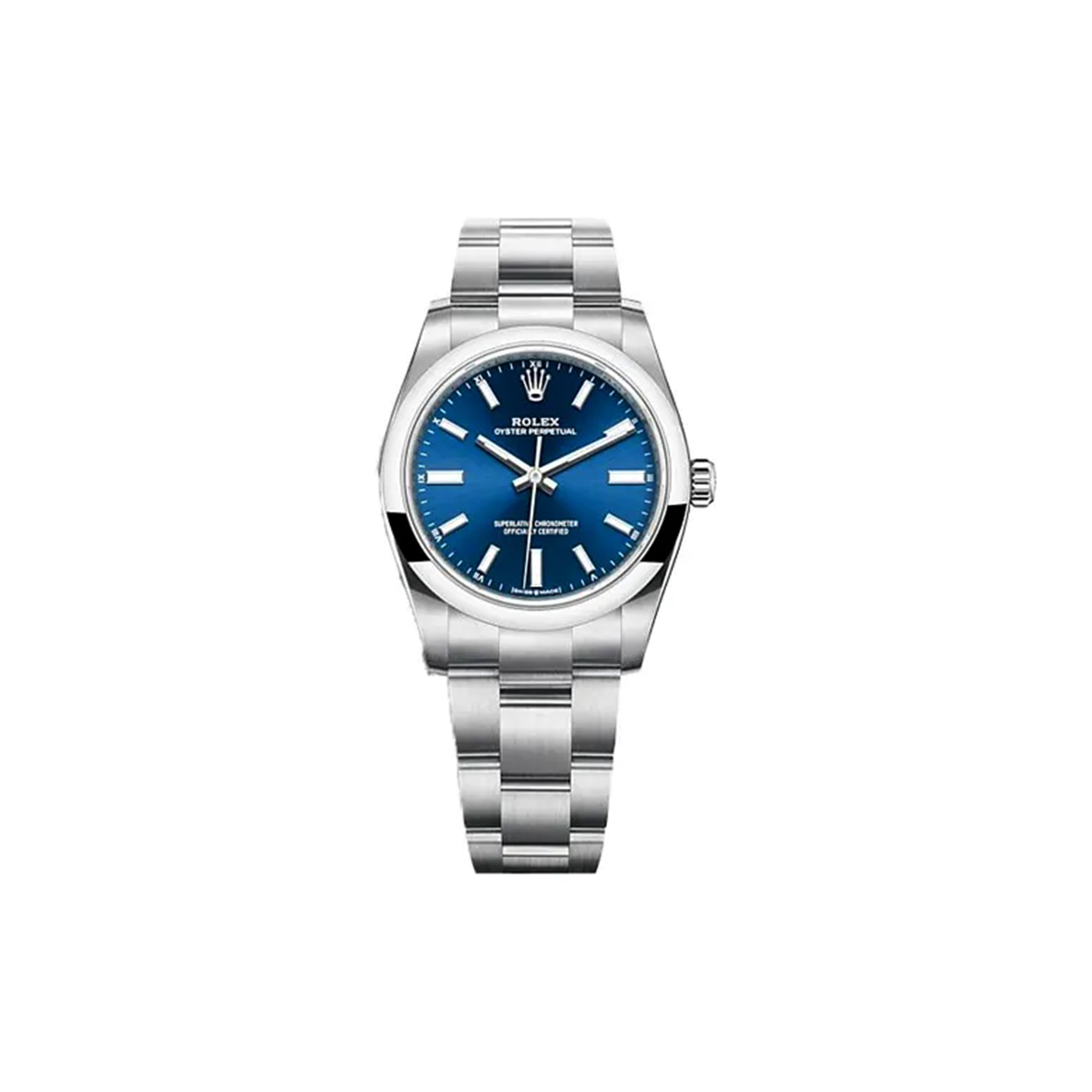 R01ex oyster perpetual blue dial 36mm watch m126000-0015